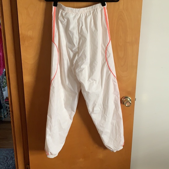 NWT cream and coral adidas track pants - Picture 3 of 6